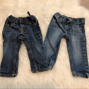2 pairs Osh Kosh Jeans